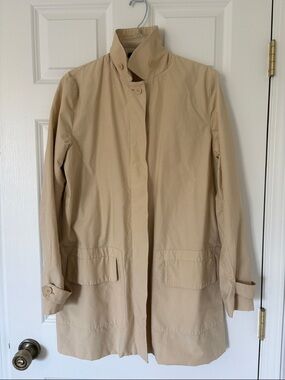 Chaps Beige Trench Coat
